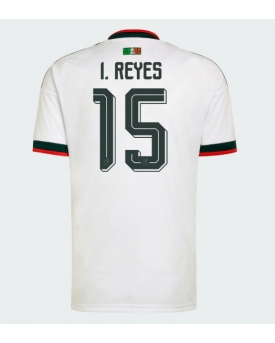 Billige Fotballdrakt Mexico Israel Reyes #15 Replika Bortedrakt VM 2026 Kortermet Billige Fotballdrakt Mexico Israel Reyes #15 Replika Bortedrakt VM 2026 Kortermet